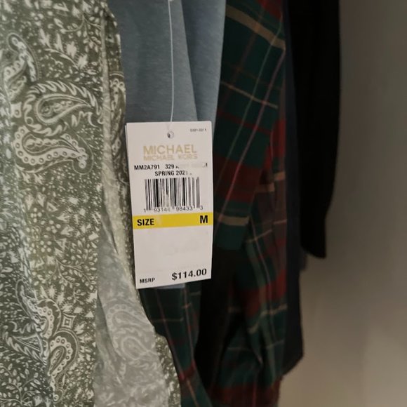 MICHEAL KORS LONG BLOUSE - Picture 5 of 6